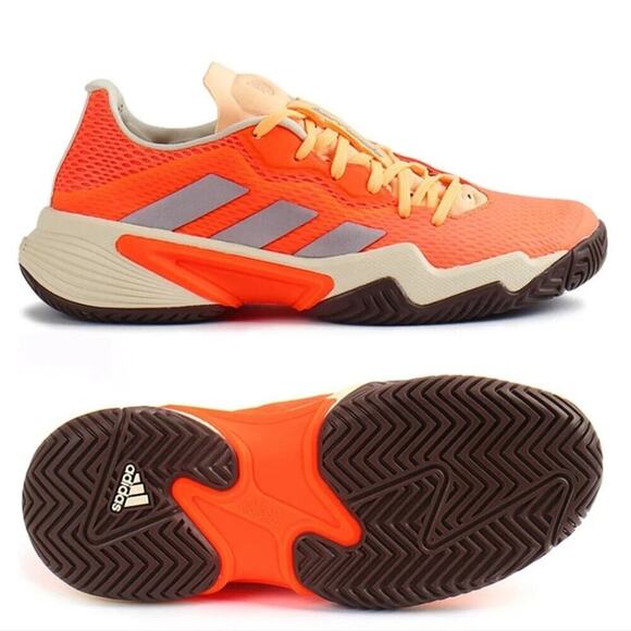 Adidas Barricade Tennis Shoes Women's Sports Racquet Racket Shoes NWT HP7416 8.5 - Picture 4 of 16